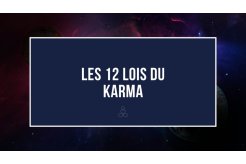 Affiche des 12 lois du Karma
