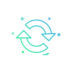 Logo de flèches du recyclage