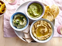 Trio de hoummous - recettes Lima